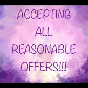 Trying to sell all items!! Accepting reasonable offers now!!!